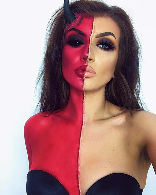 43 Devil Makeup Ideas For Halloween 2020 Stayglam