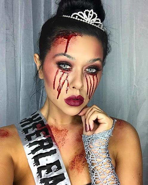 Scary Halloween Prom Queen