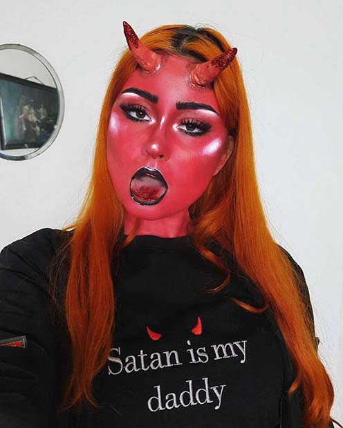 Halloween Red Devil Costume