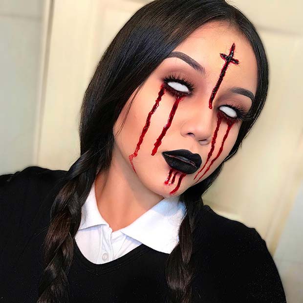 43 Devil Makeup Ideas for Halloween 2020 | StayGlam Devil Costume For Women Makeup