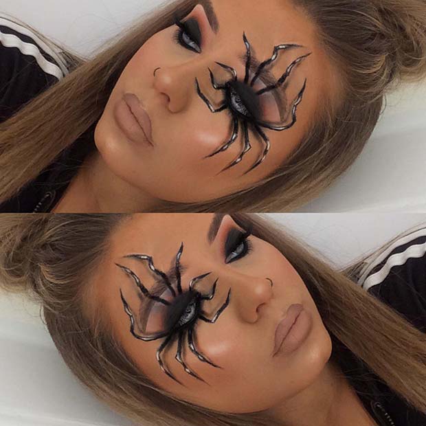 Spider Eye Makeup