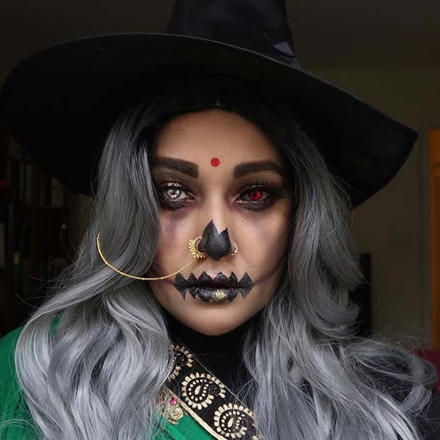 Unique Witch Makeup