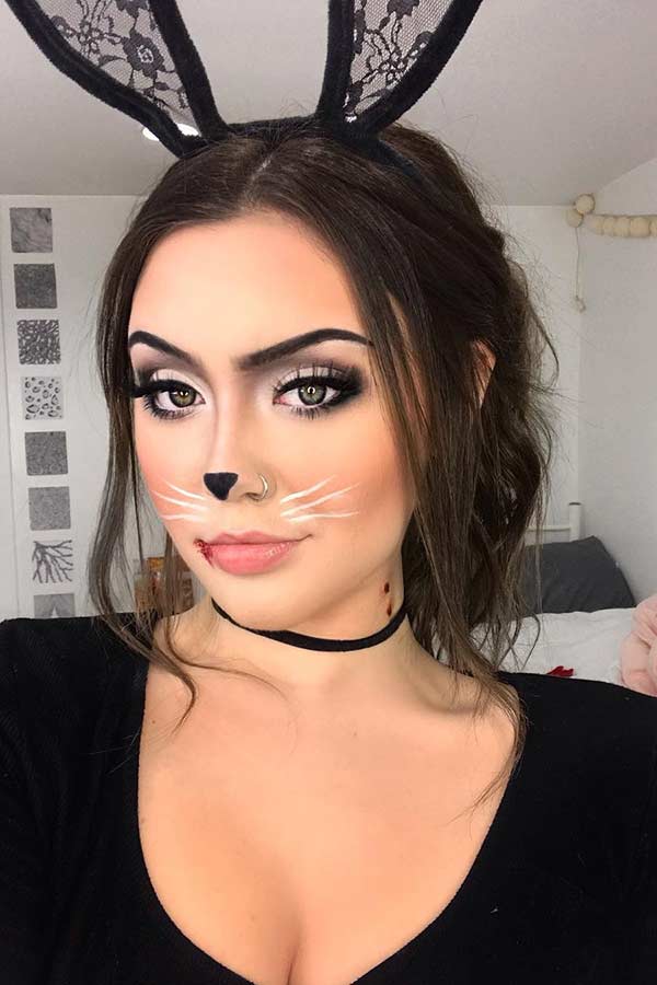 23 Bunny  Makeup  Ideas for Halloween  StayGlam