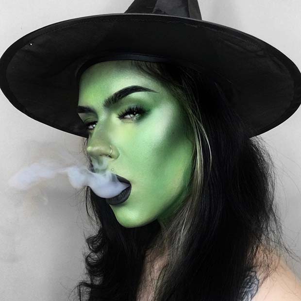 Wicked Witch Makeup 