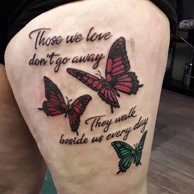Beautiful Quote and Butterflies