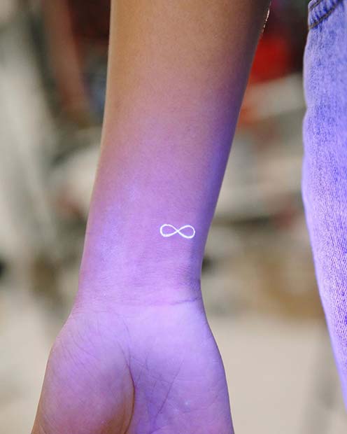 Chic Infinity Tattoo Idea