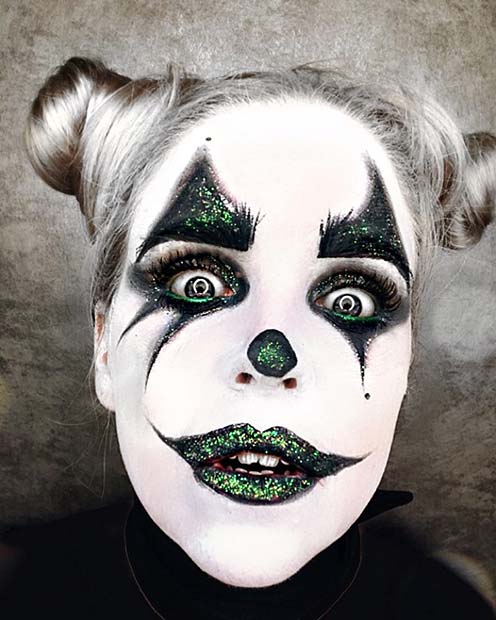 Creepy Circus Clown Makeup