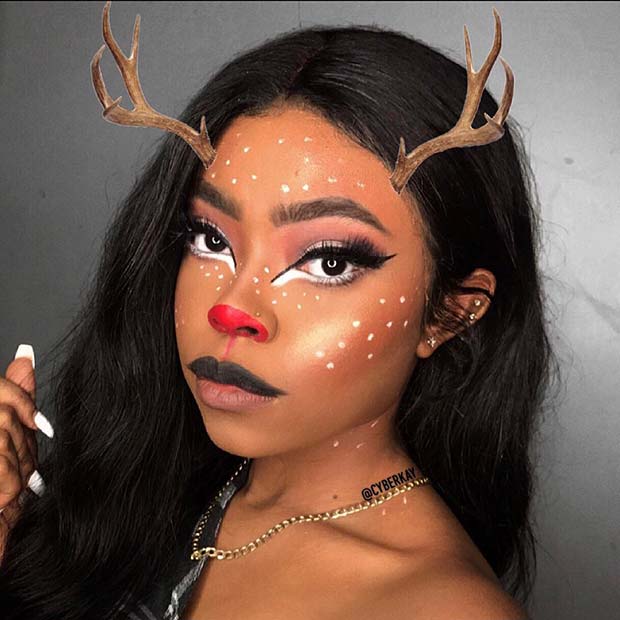 Cute Deer Makeup