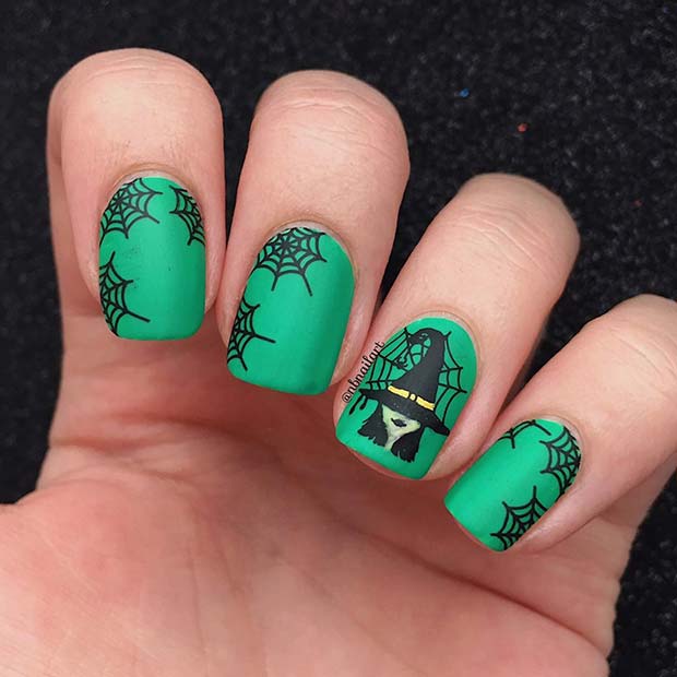 Cute Witchy Nails