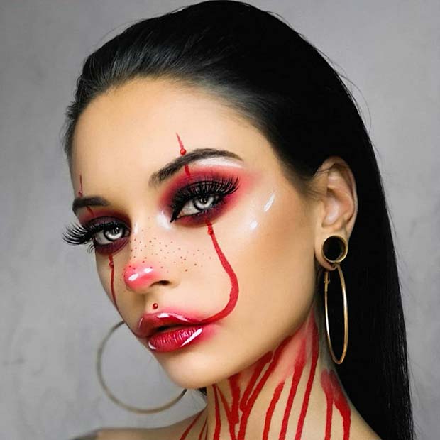 23 Pennywise Makeup Ideas For Halloween StayGlam