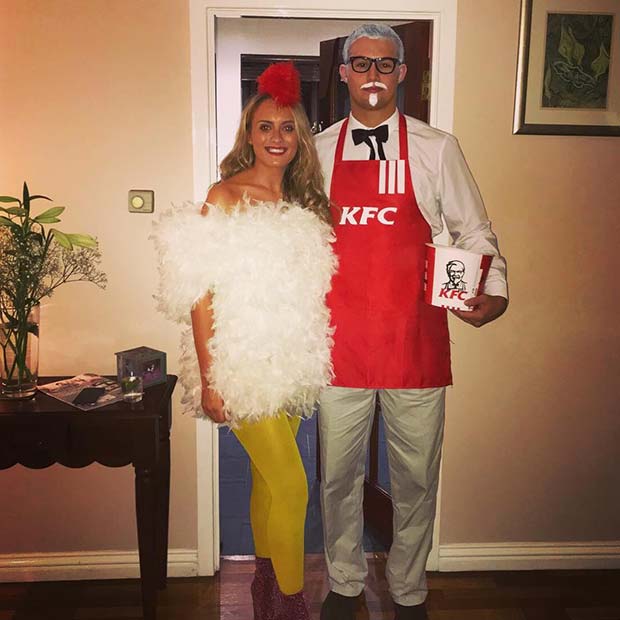 Funny KFC Inspired Costume