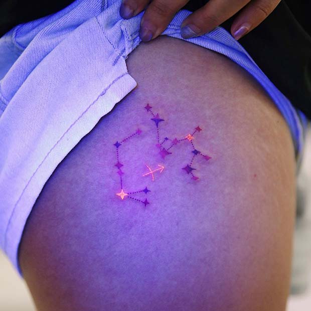 Star Constellation Tattoo Idea
