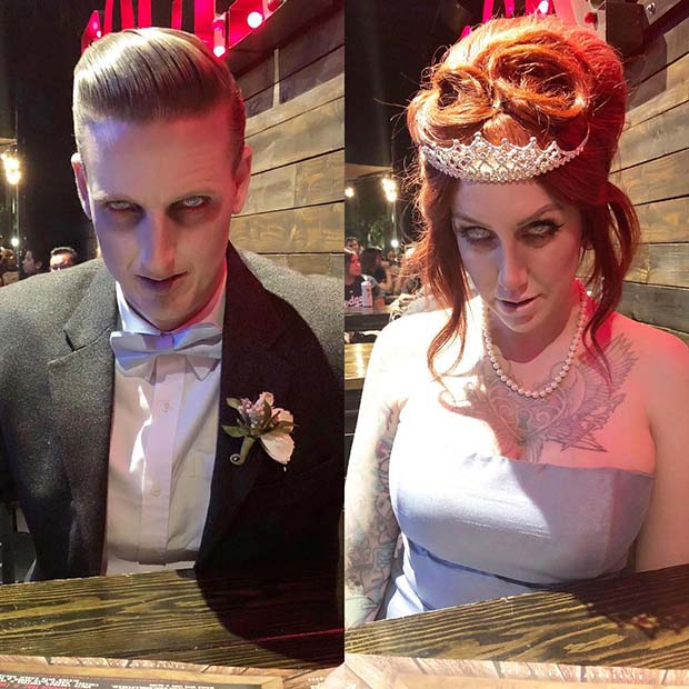 Zombie Prom King and Queen
