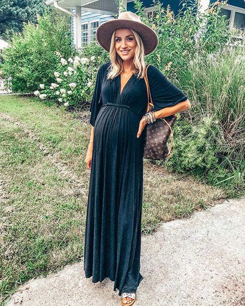 Boho Pregnancy Outfit