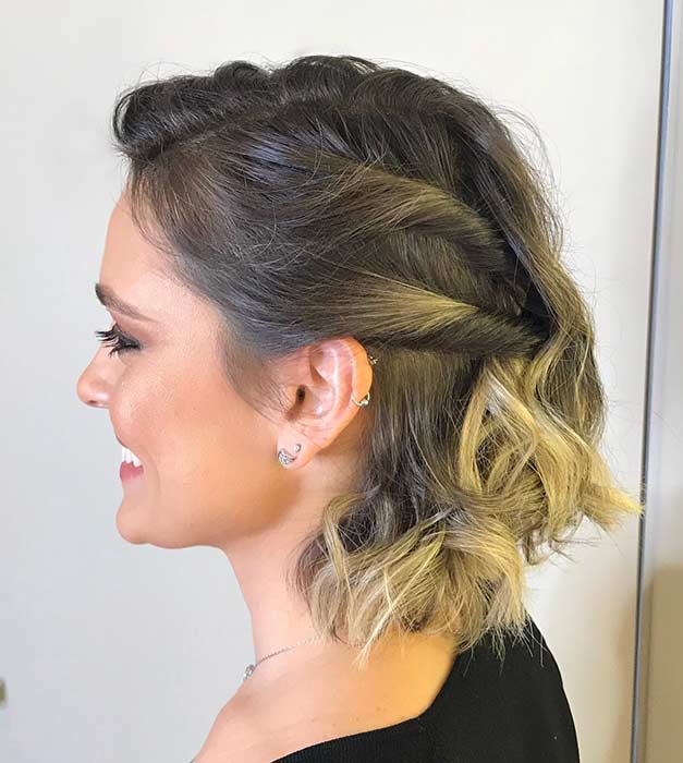 12 Prom Hairstyles For Short Hair – Easy Updos For Short Hair