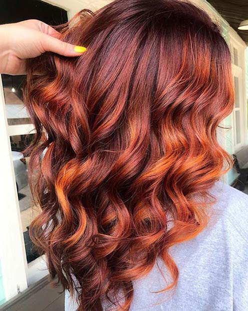 Spicy Red Hair for Fall 