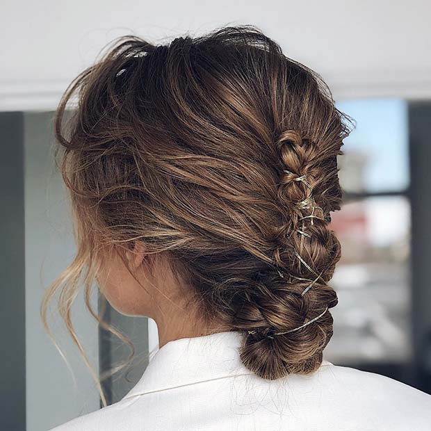 Unique and Stylish Prom Updo