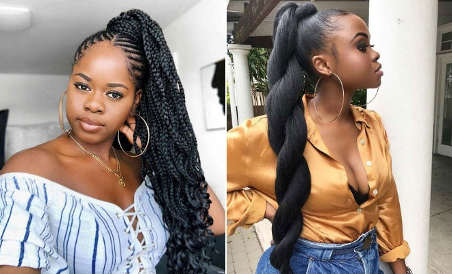23 Cool Black Ponytail Hairstyles You Have to Try - StayGlam