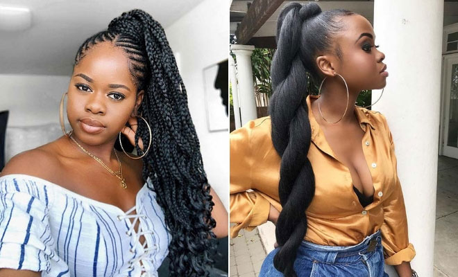 23 Cool Black Ponytail Hairstyles You Have To Try Stayglam