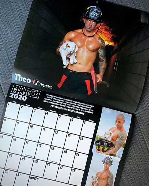 Firefighter Calendar