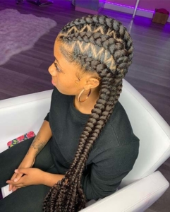 88 Best Black Braided Hairstyles to Copy in 2020 - Page 8 of 9 - StayGlam
