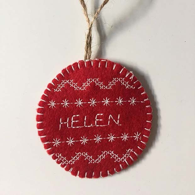 Personalized Hanging Decoration