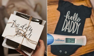 Pregnancy Announcement to Husband
