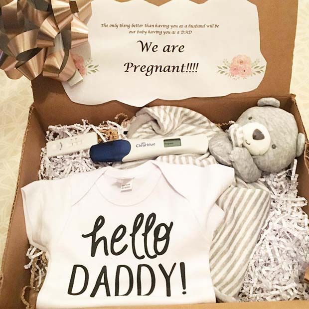 cute ways to announce pregnancy to husband