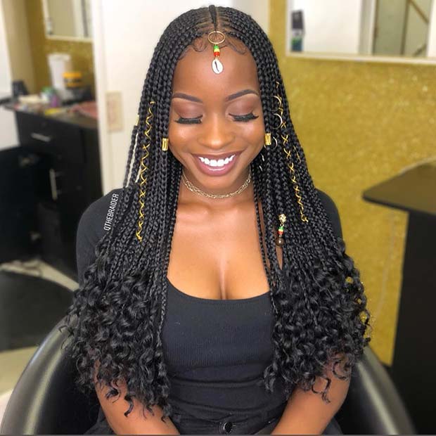 Accessorized African Braids