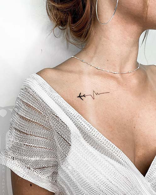 78 Stunning Chest Tattoos For Women - Our Mindful Life