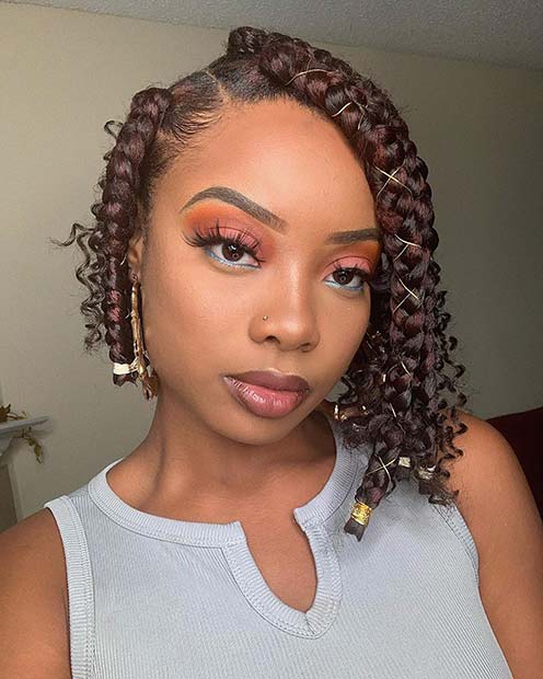 Jumbo Braids Bob