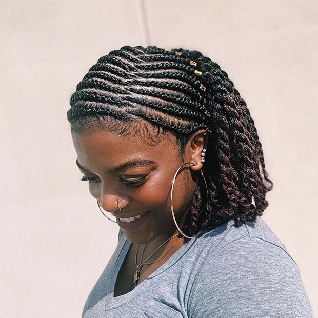 Stylish Braids and Twists