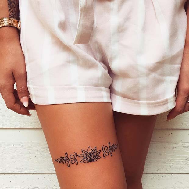 65 Badass Thigh Tattoo Ideas for Women - StayGlam