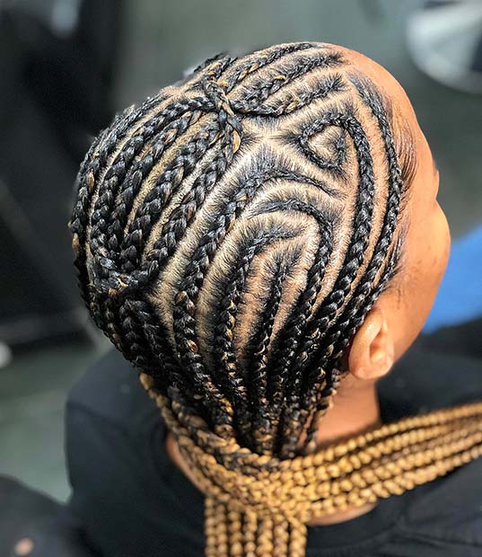 Trendy Cornrow Braids