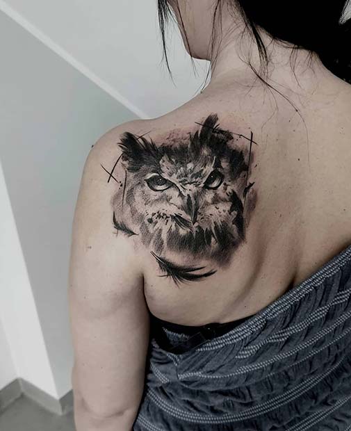60 Best Watercolor owl tattoos ideas  tattoos watercolor owl tattoos owl  tattoo