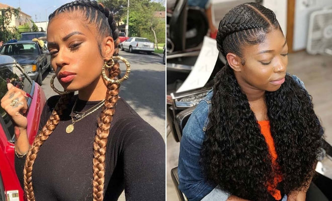 Featured image of post Feed In Braid Hairstyles For Black Women : Box braids hairstyles for black women braids hairstyles pictures african braids hairstyles braids for black hair.