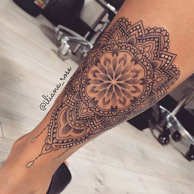 Beautiful Mandala Tattoo