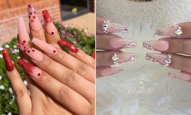 21 Cute Coffin Nails You Ll Fall In Love With Stayglam