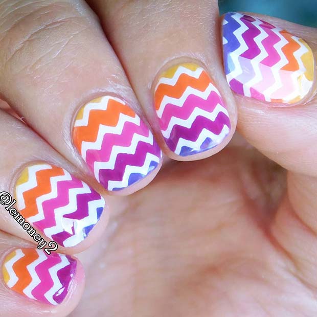 Easter Style Chevrons