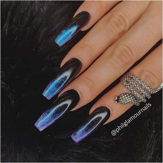 23 Blue Ombre Nails And Ideas We Re Trying Asap Page 2 Of 2 Stayglam