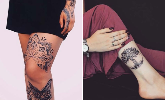 maryjoytattoos photo on Instagram  Leg tattoos women Thigh tattoos women  Leg tattoos