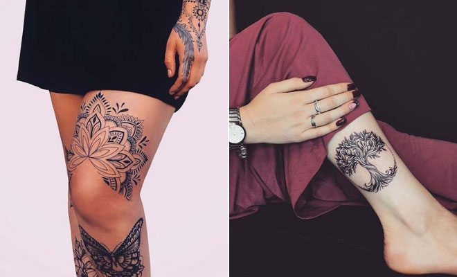 Calf Tattoos For Women  POPSUGAR Beauty