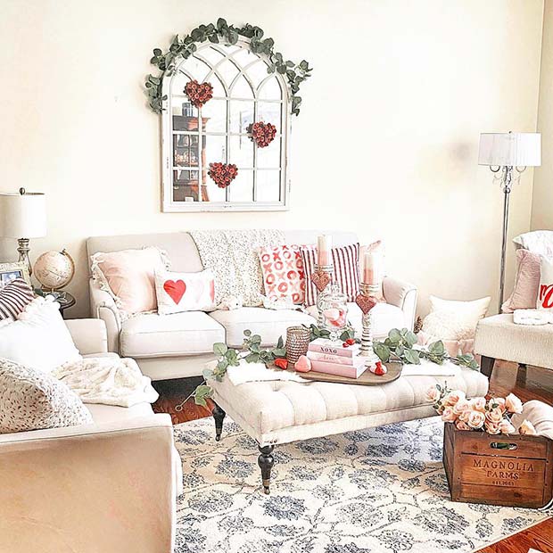 Pretty Living Room Decor