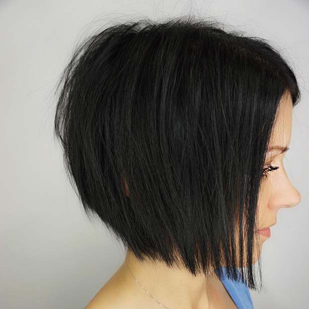Stacked Bob Cut