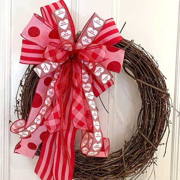 Valentine's Day Wreath