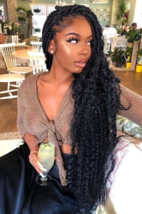  25 Gorgeous Braids with Curls That Turn Heads - StayGlam - StayGlam