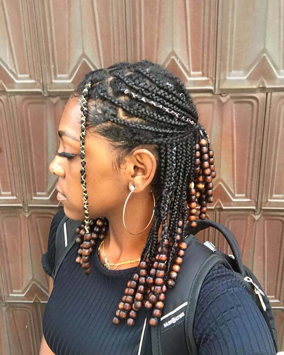 Natural Braids with Beads and Cords
