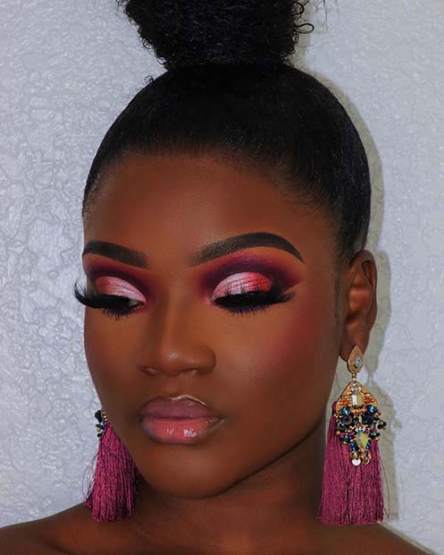 23 Stunning Makeup Ideas For Black Women Page 2 Of 2 Stayglam 1434