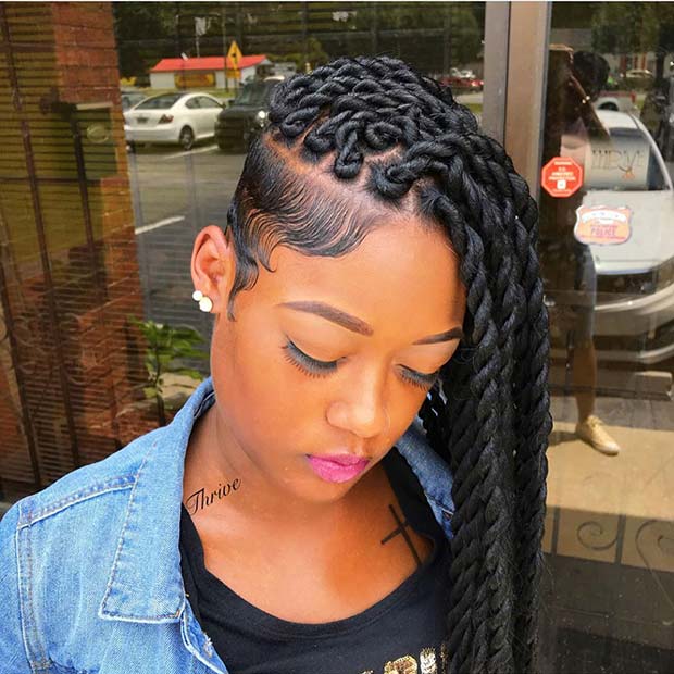 Side Twists with a Short Section