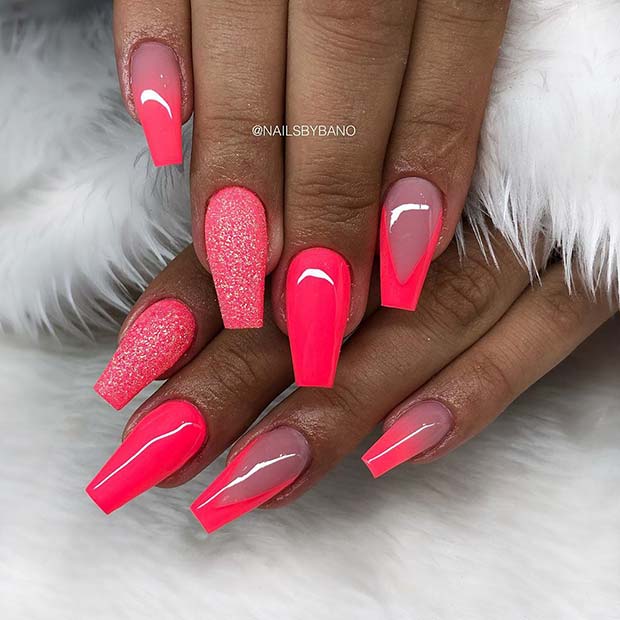 23 Neon Pink Nails and Ideas to Wear All Summer Long - StayGlam